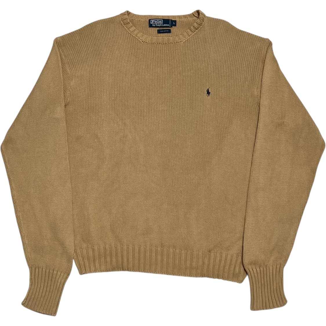 Polo Ralph Lauren 코튼 라운드넥 니트 상품이미지1