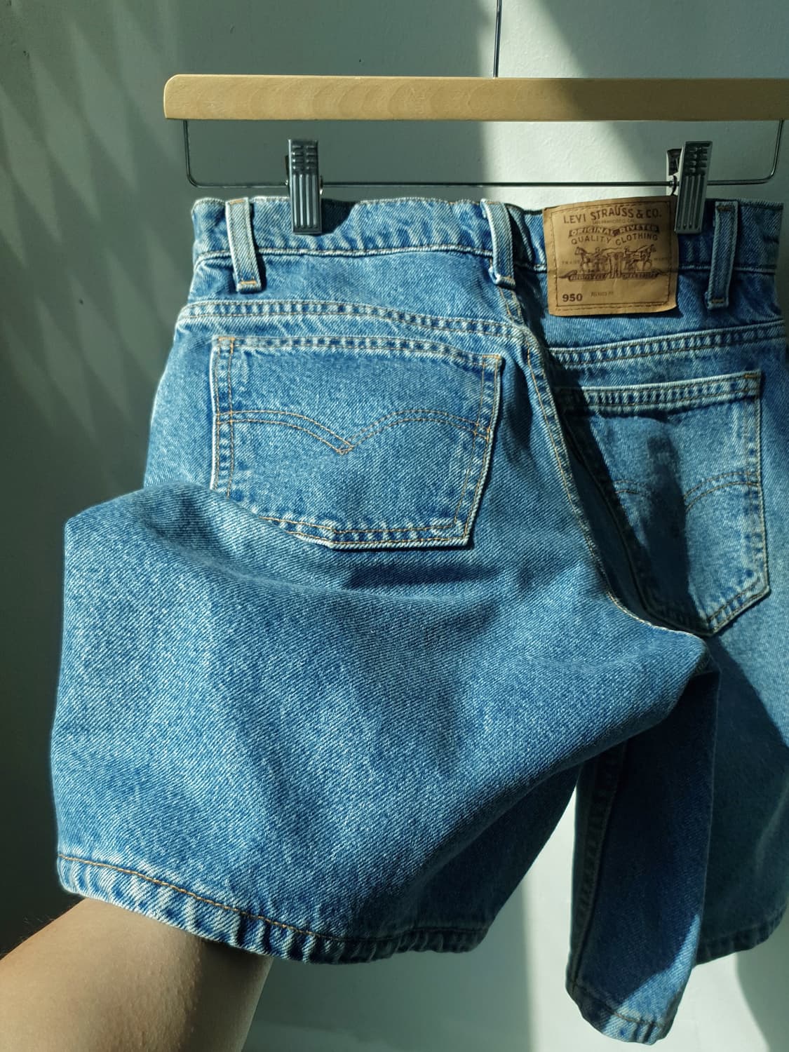 90s Levi's 950 Denim Shorts 상품이미지10