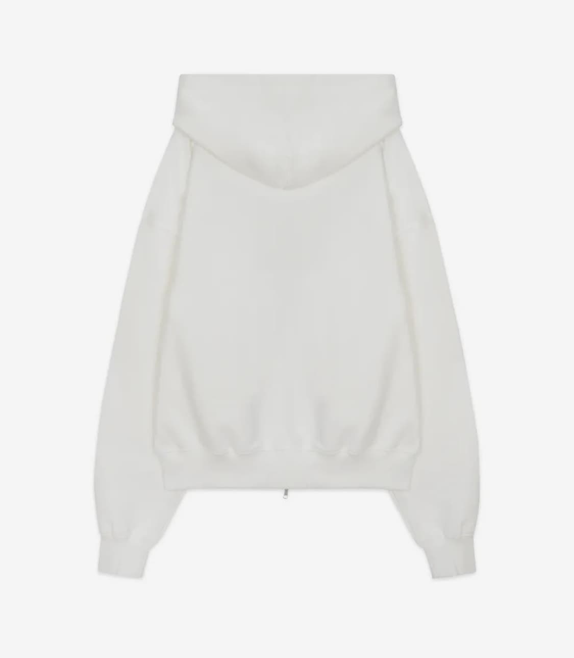 41PRAY 사일프레이 후드집업 후디 화이트 아이보리 논기모 상품이미지5