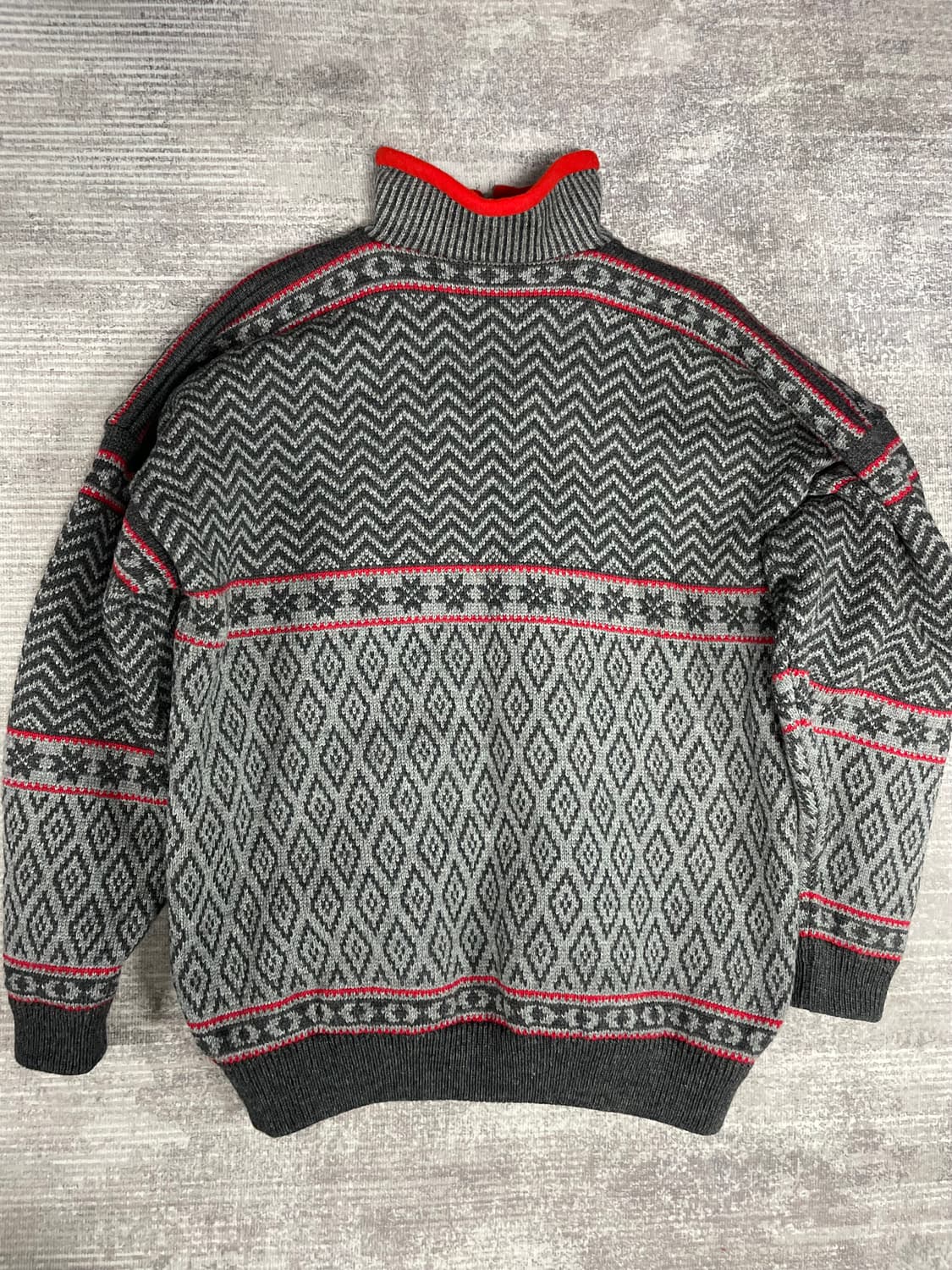 노르웨이 생산 노르딕패텅 방한니트 상품이미지10