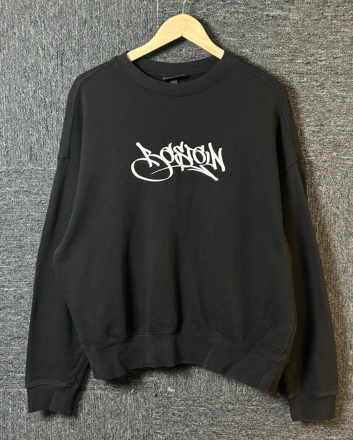 H&M 오버사이즈핏 맨투맨 M사이즈 상품이미지1