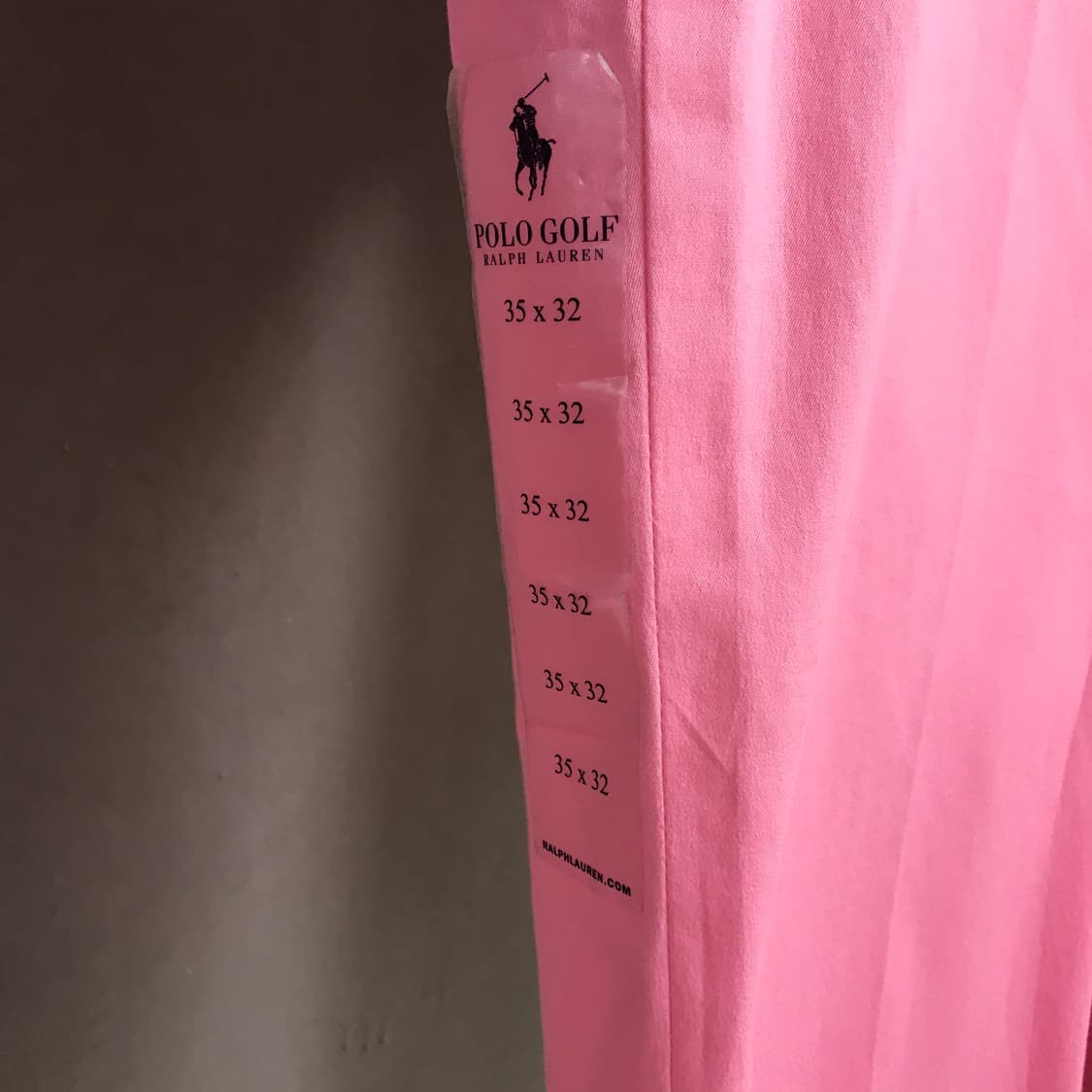 폴로 랄프로렌 핑크 치노 팬츠 새상품 35/32 상품이미지6