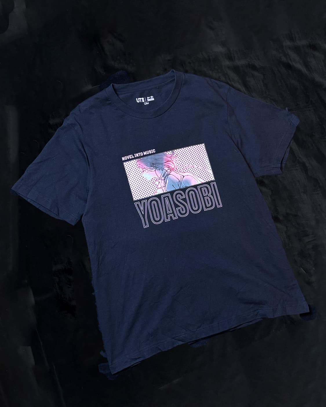 일본빈티지 유니클로 X 요아소비 콜라보 티셔츠 상품이미지1