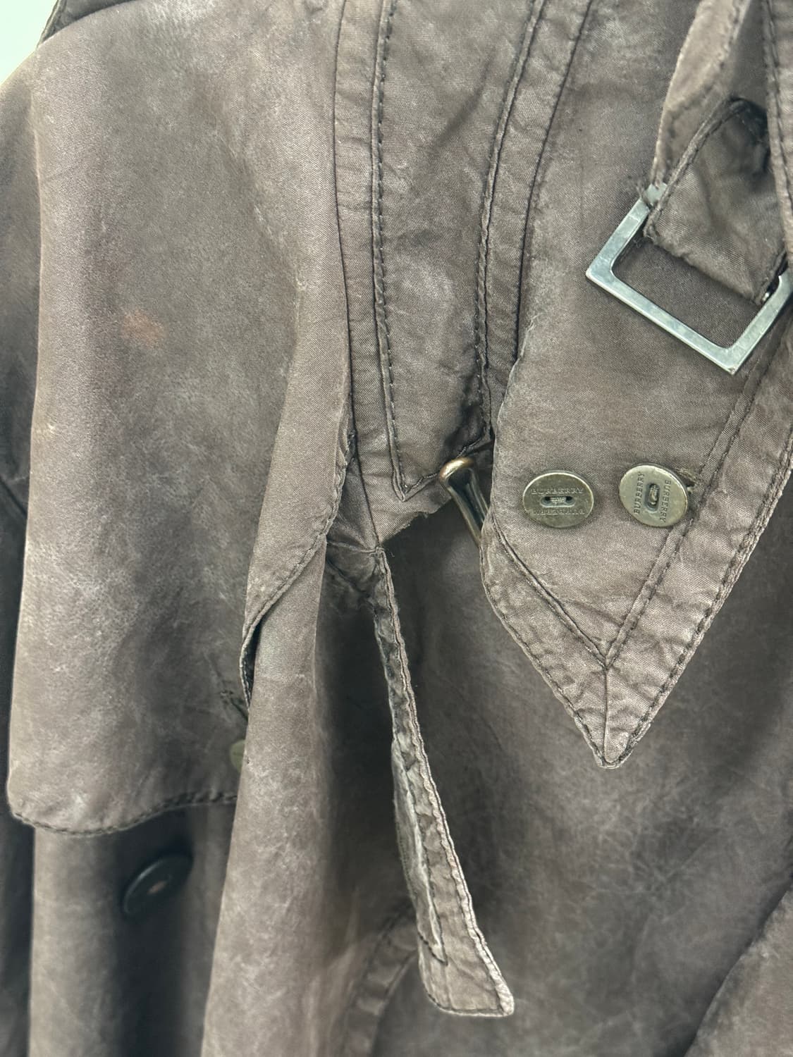 버버리 실크코트 상품이미지3