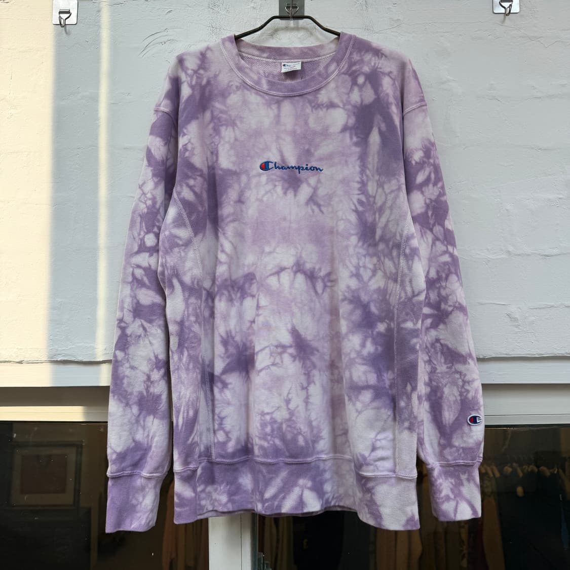 Champion 챔피온 리버스위브 타이다이 맨투맨 XL 상품이미지1