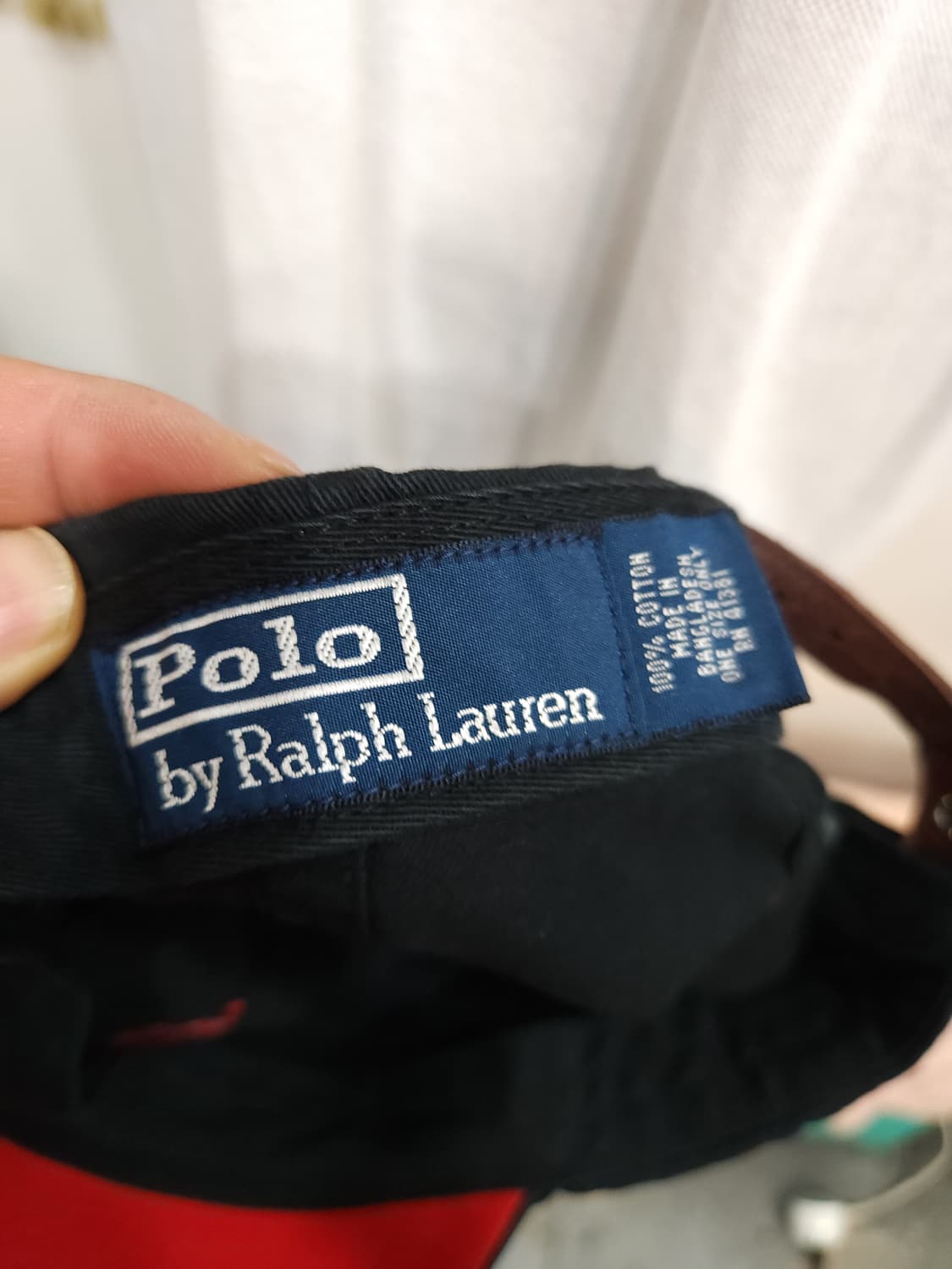 폴로 랄프로렌 블랙 가죽스트랩 볼캡

 상품이미지5