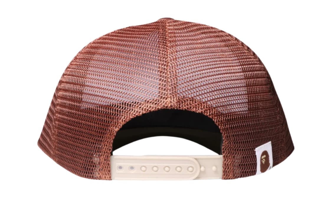 베이프 컬리지 메쉬캡 올리브 드랩 상품이미지3