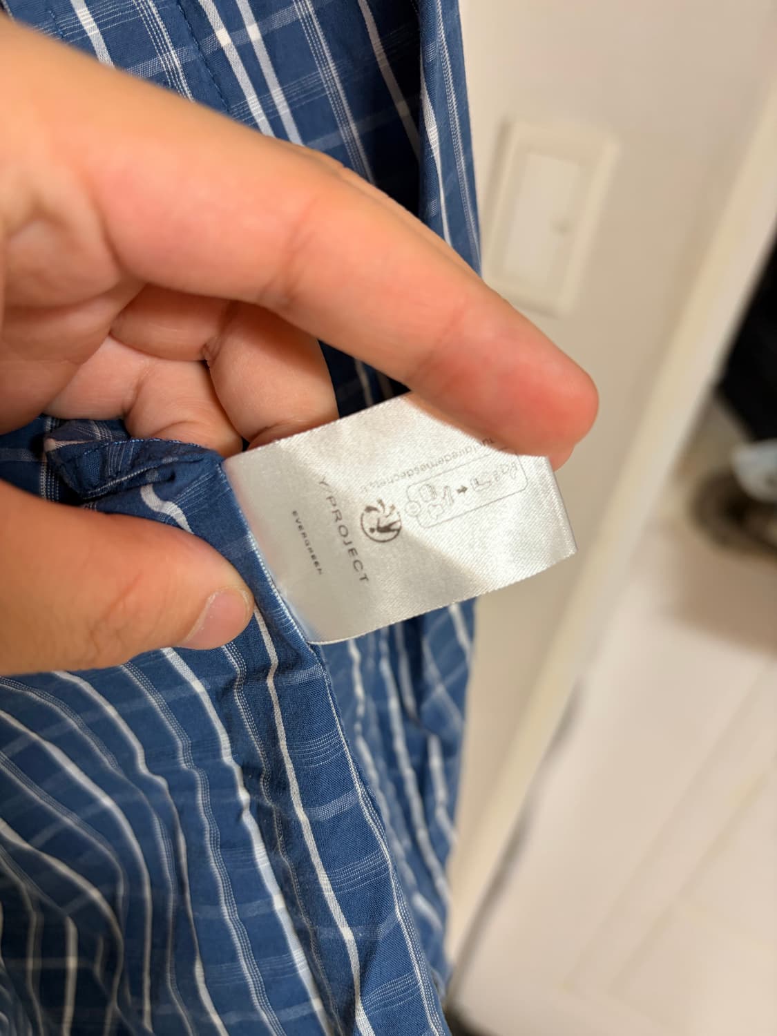 와이프로젝트 에버그린 핀치드 셔츠 상품이미지6