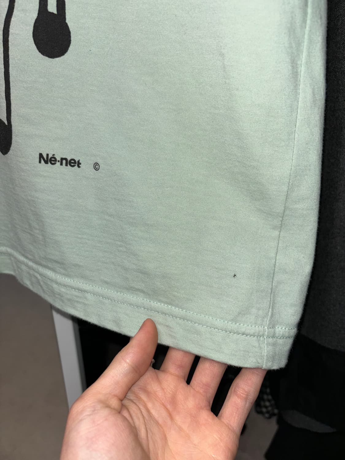 네넷 민트 티셔츠 상품이미지4