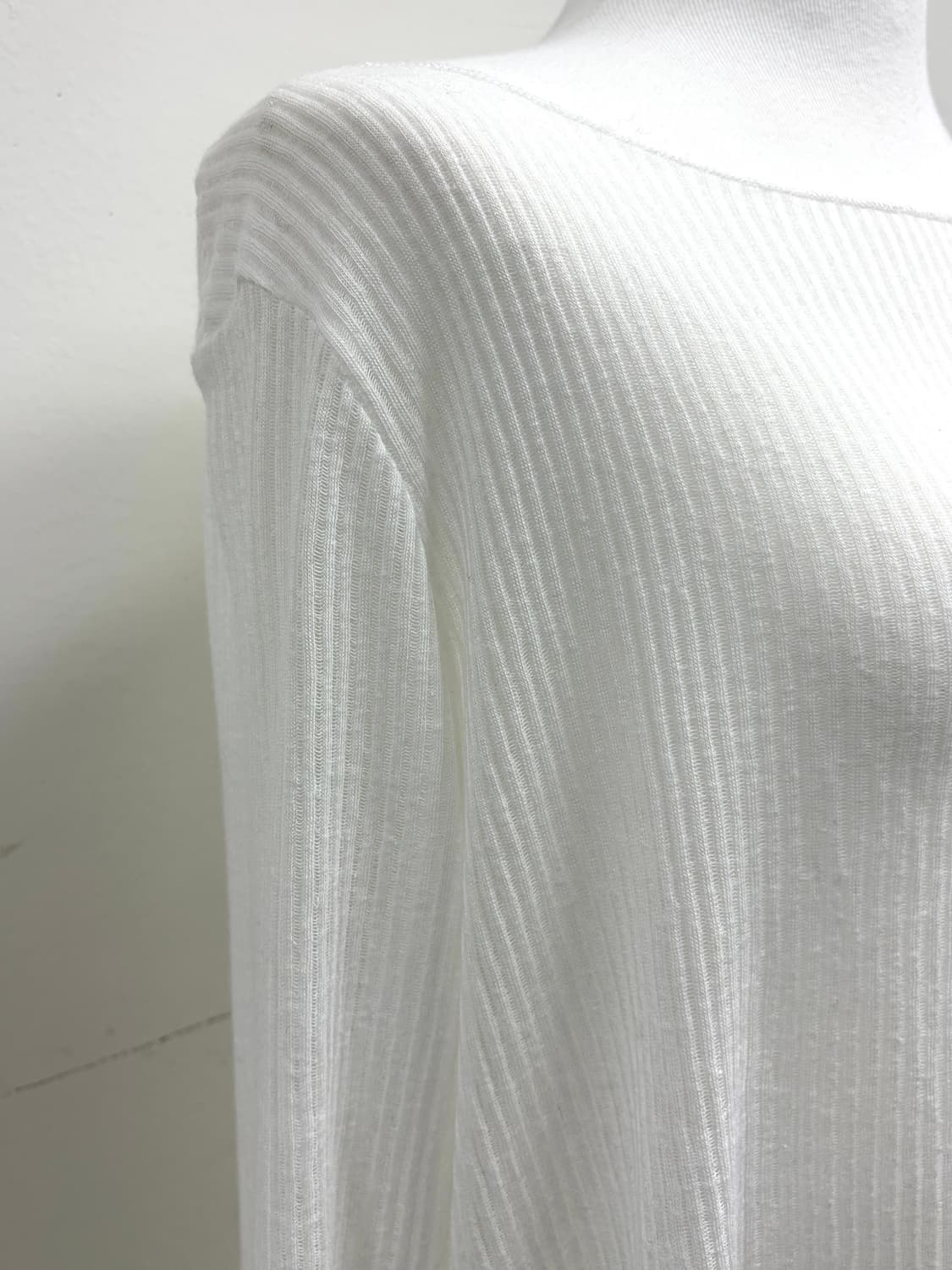 빈티지 화이트 롱슬리브 이너 상품이미지5