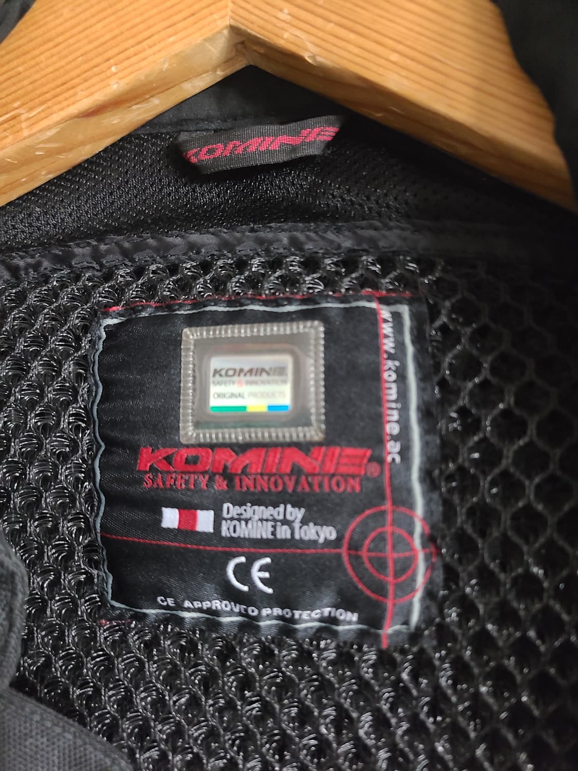 코미네 블랙 메쉬 오토바이 자켓(라지) 상품이미지6