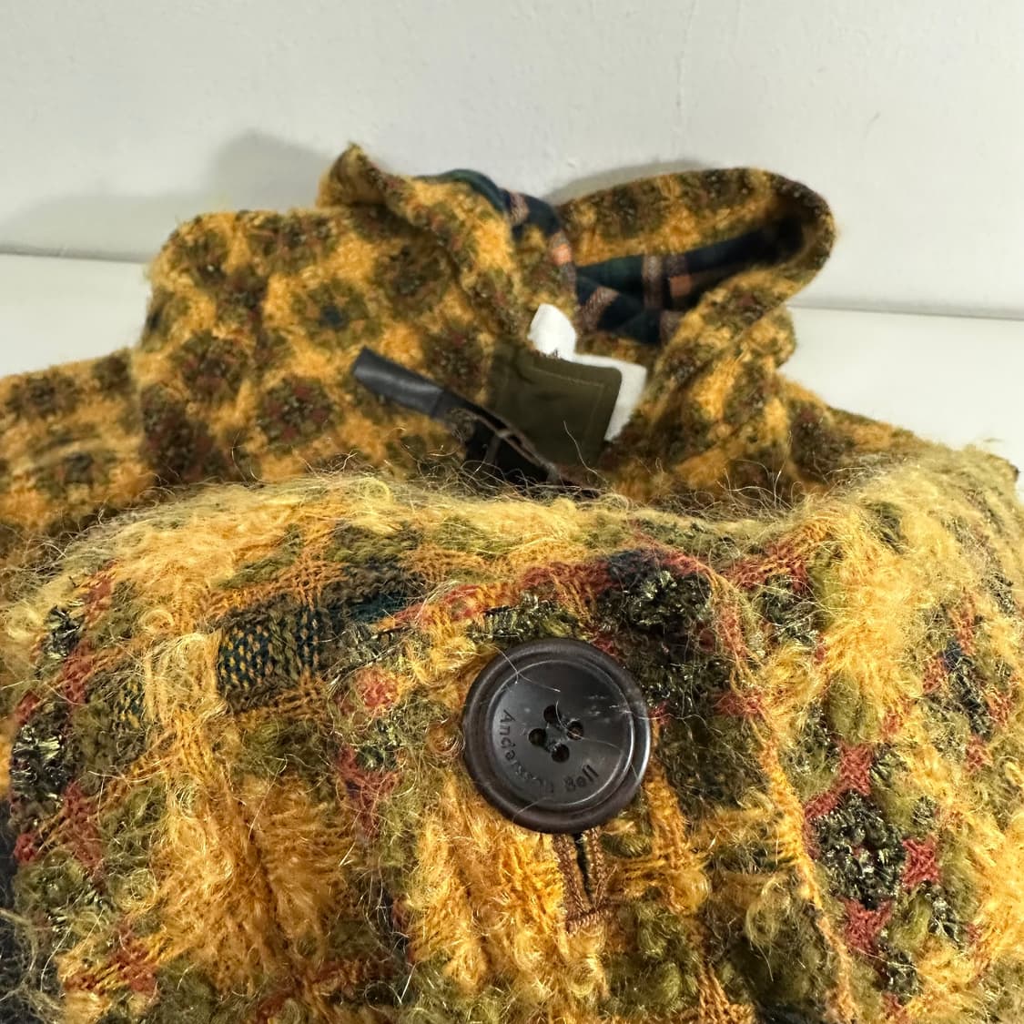 S 95 앤더슨벨 다샤 트위드 숏 더플코트 상품이미지5