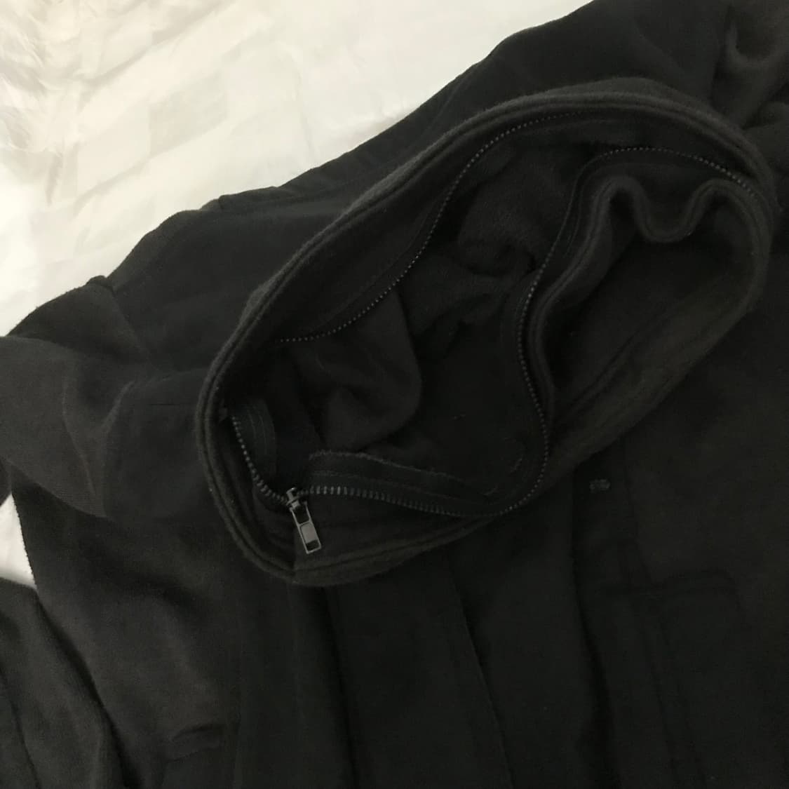 Heaven And Earth 고스 고딕 투웨이 후드 집업 상품이미지6