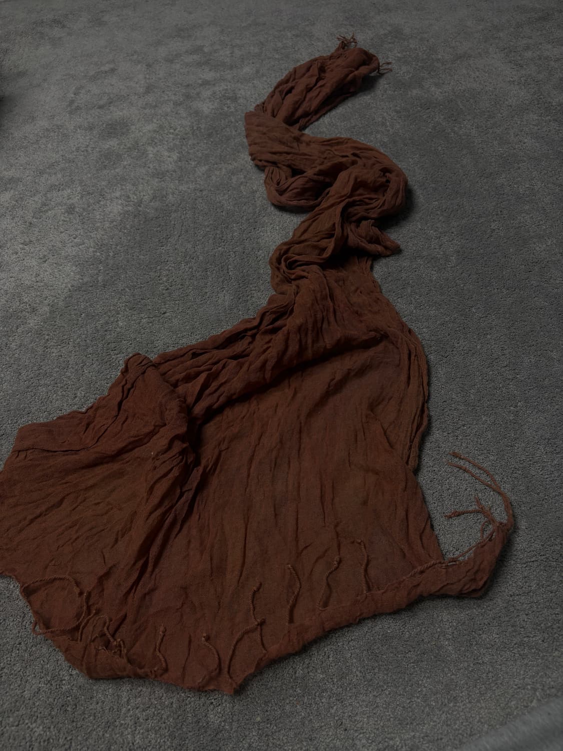 Vintage minimal grunge mood scarf 상품이미지2