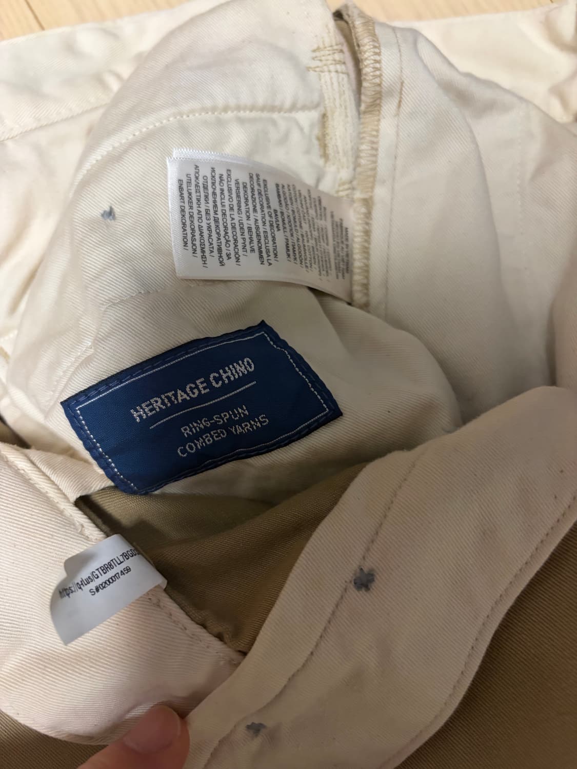 [새제품, 32x32] 폴로 랄프로렌 헤리티지 빅 치노 디스트레스트 상품이미지4