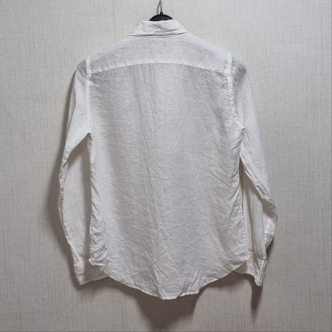 ( M ) 폴로 랄프로렌 린넨 셔츠 화이트 상품이미지3