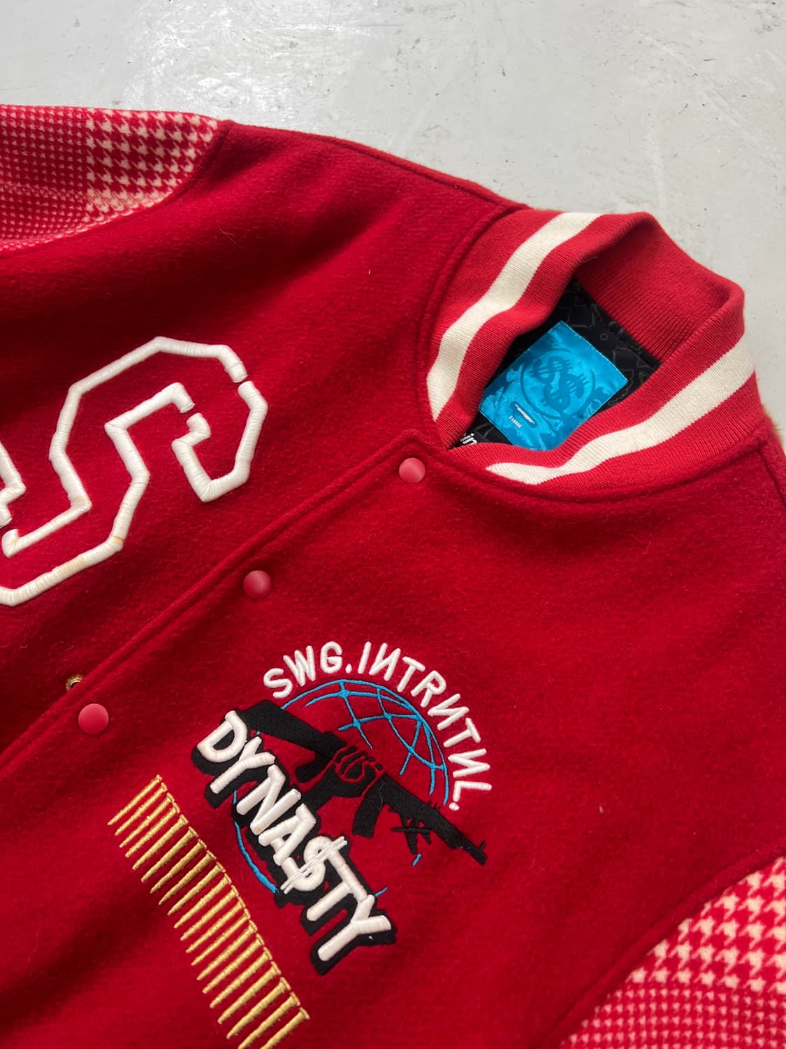 AW07 스와거 다이네스티 바시티 자켓  상품이미지3