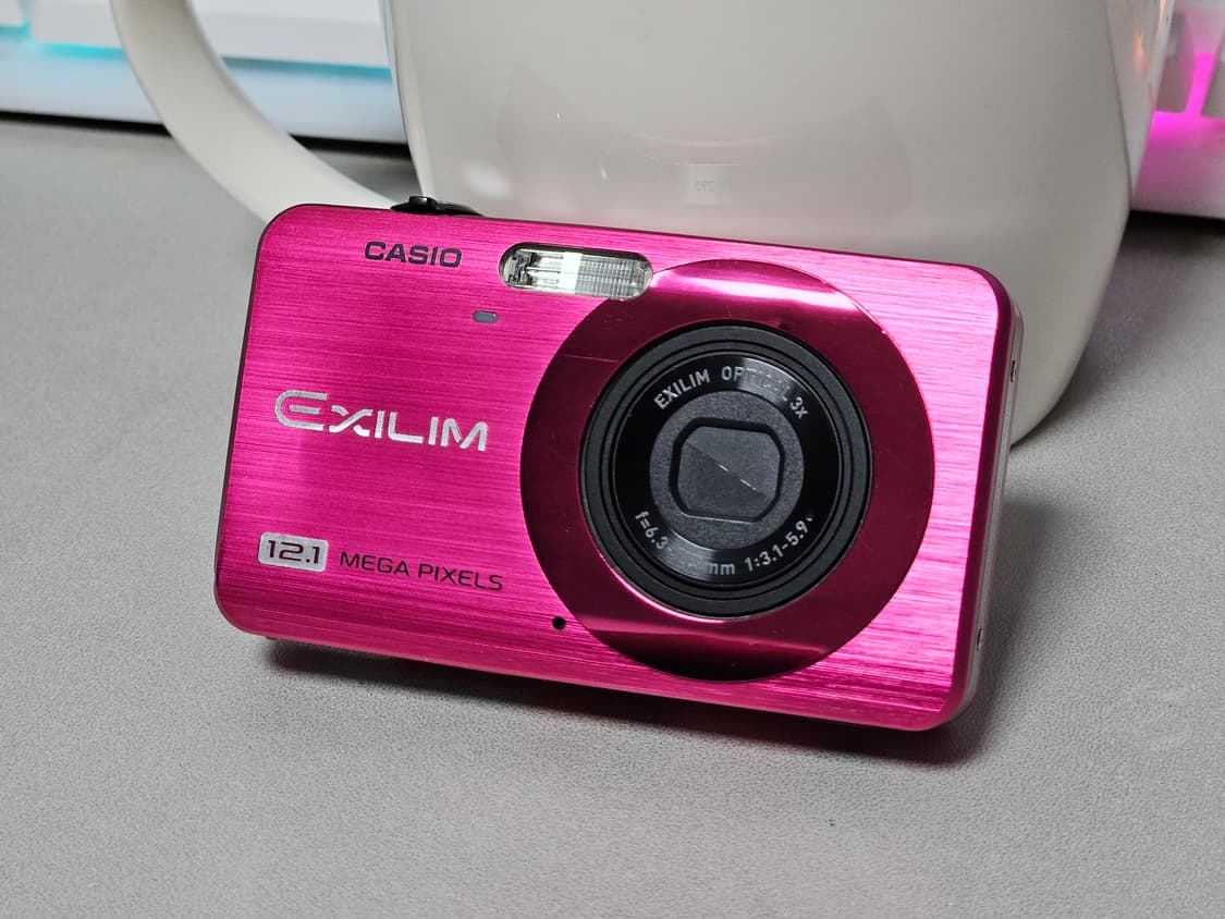 카시오 엑슬림 z90 핑크 카리나 츄 디카 상품이미지2