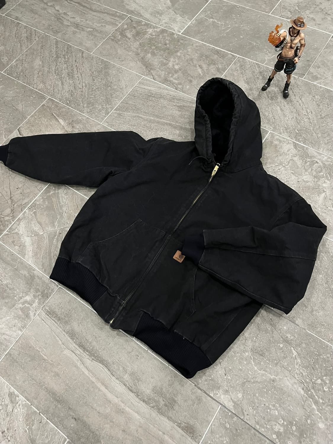 (XL) 칼하트 덕 액티브 후드자켓 J130 BLK 블랙 상품이미지8