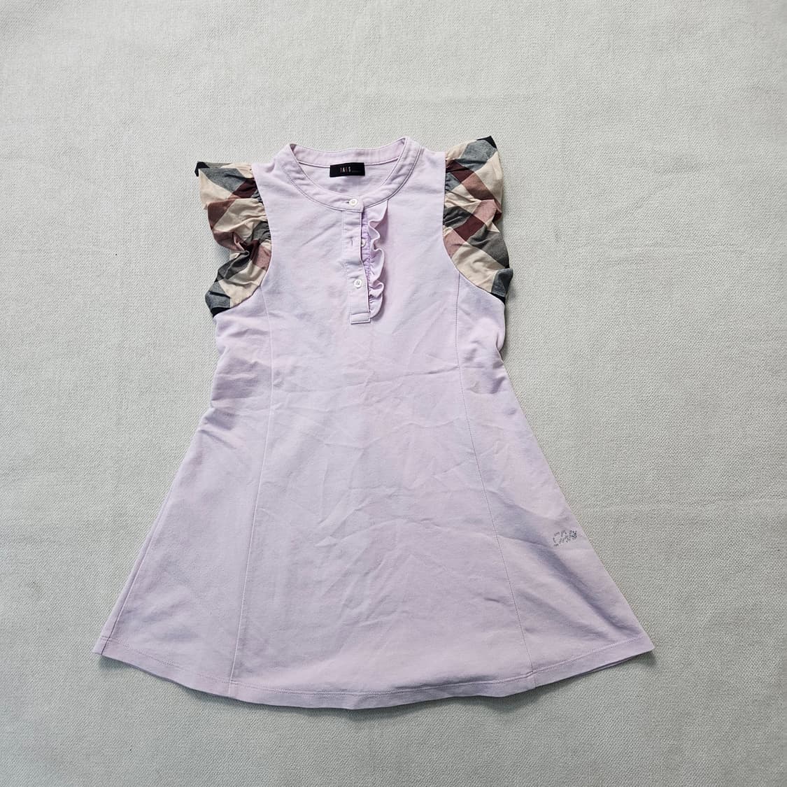 140 닥스 키즈 프릴 소매 원피스 0309Y 상품이미지1