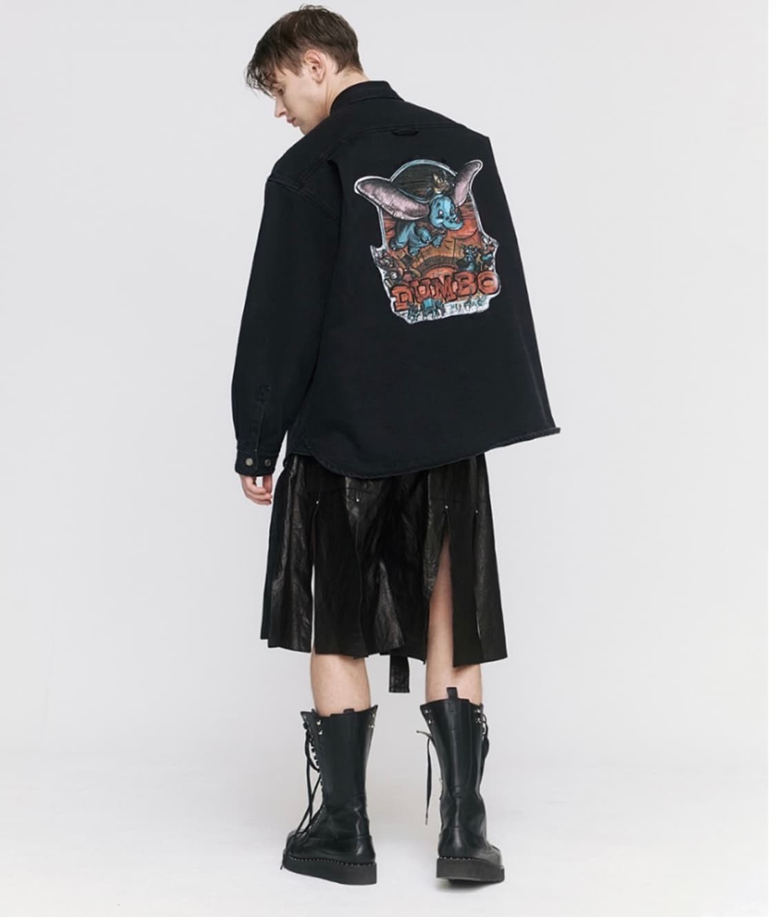 송지오 디즈니 콜라보 덤보 데님셔츠 50 상품이미지2