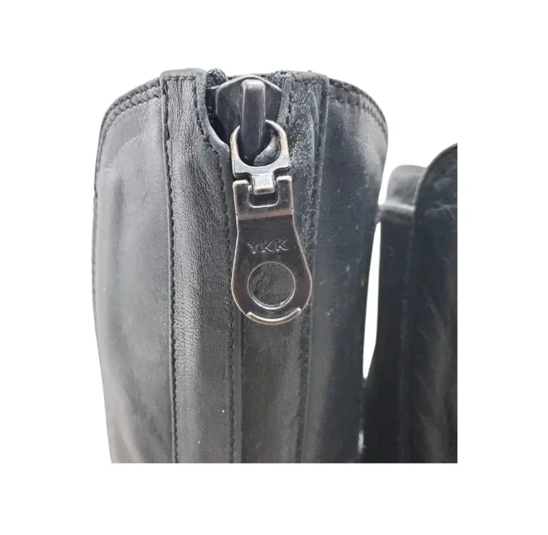 요지 야마모토 느와르 레더 첼시 부츠 상품이미지6