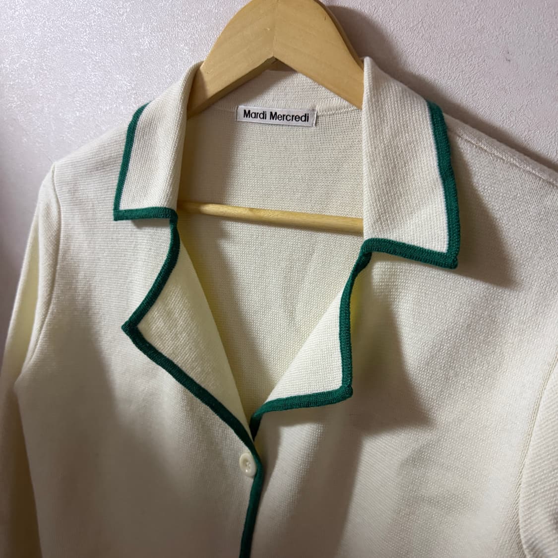 마르디 메크르디 클레식 니트 자켓 (프리) 상품이미지2