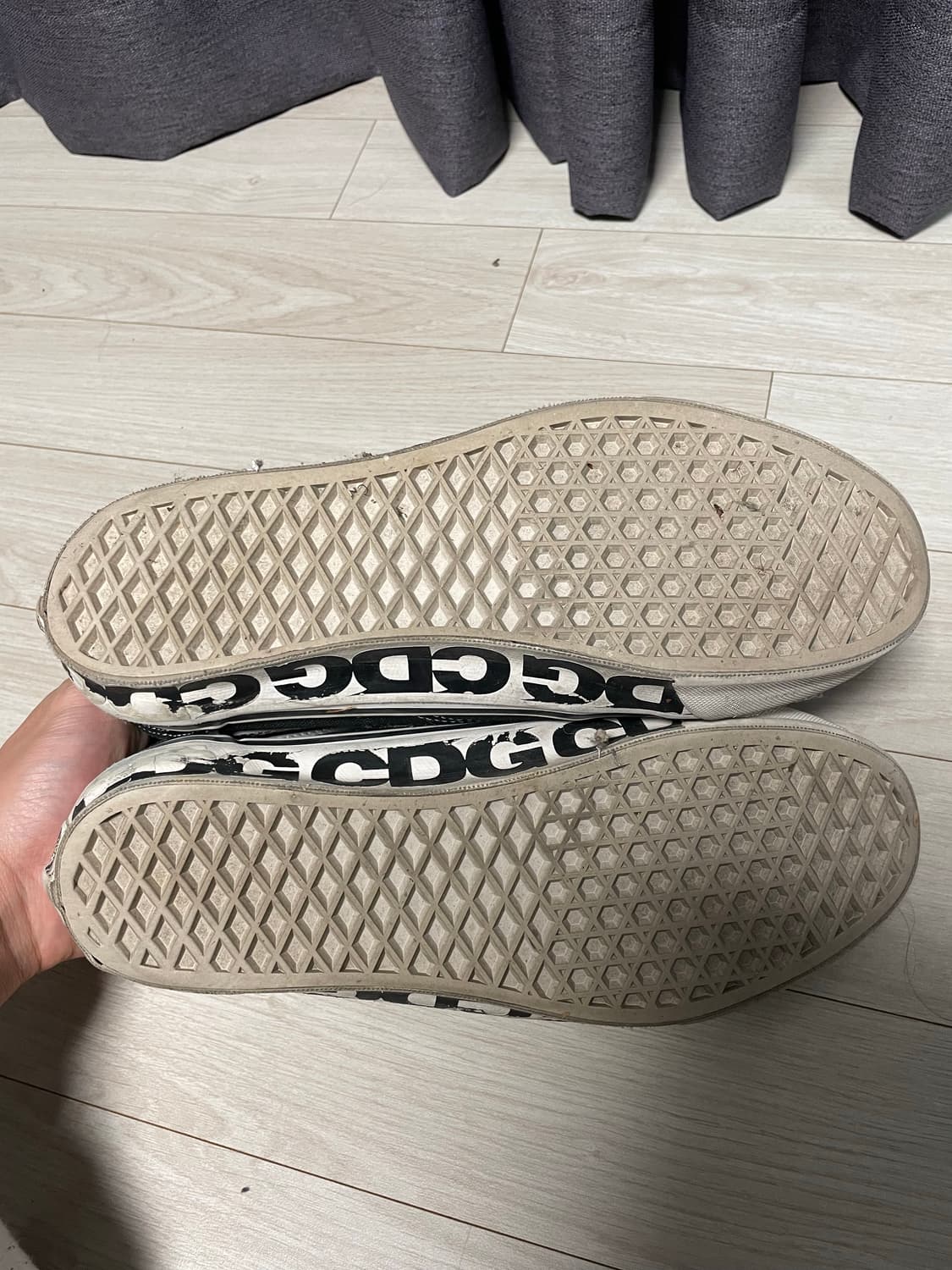 반스 CDG OTW 올드스쿨 블랙 270 상품이미지3