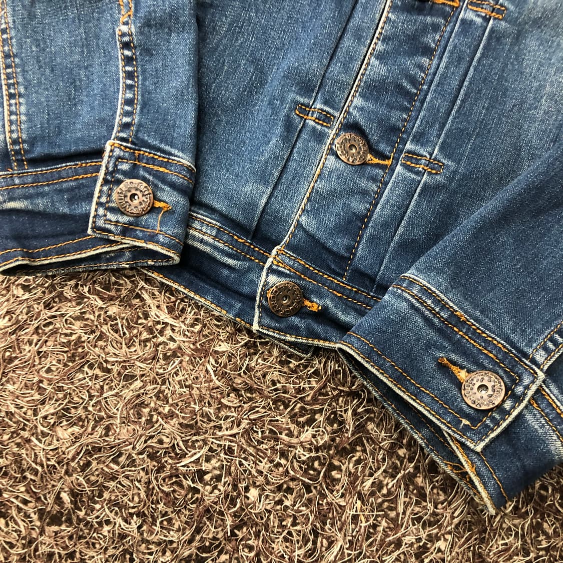 버커루 워싱 데님 자켓 상품이미지3