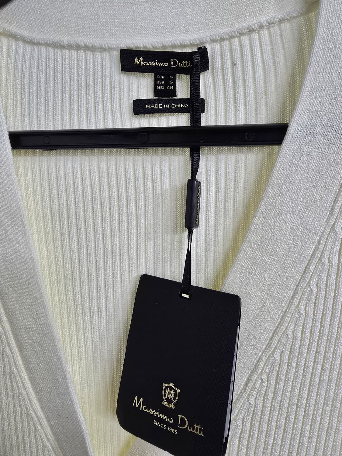 마시모두띠 아이보리 골지 니트 롱원피스 (1673) 상품이미지3