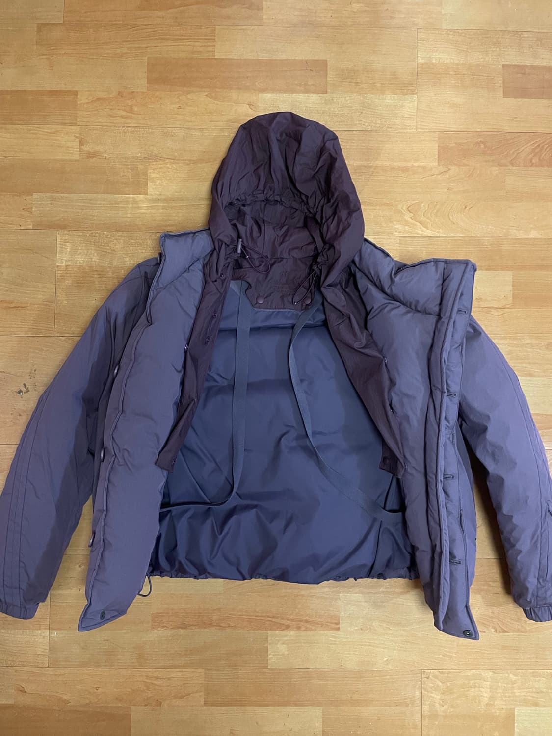 SHRUNKEN PUFFER DOWN - PARKA PURPLE 상품이미지6