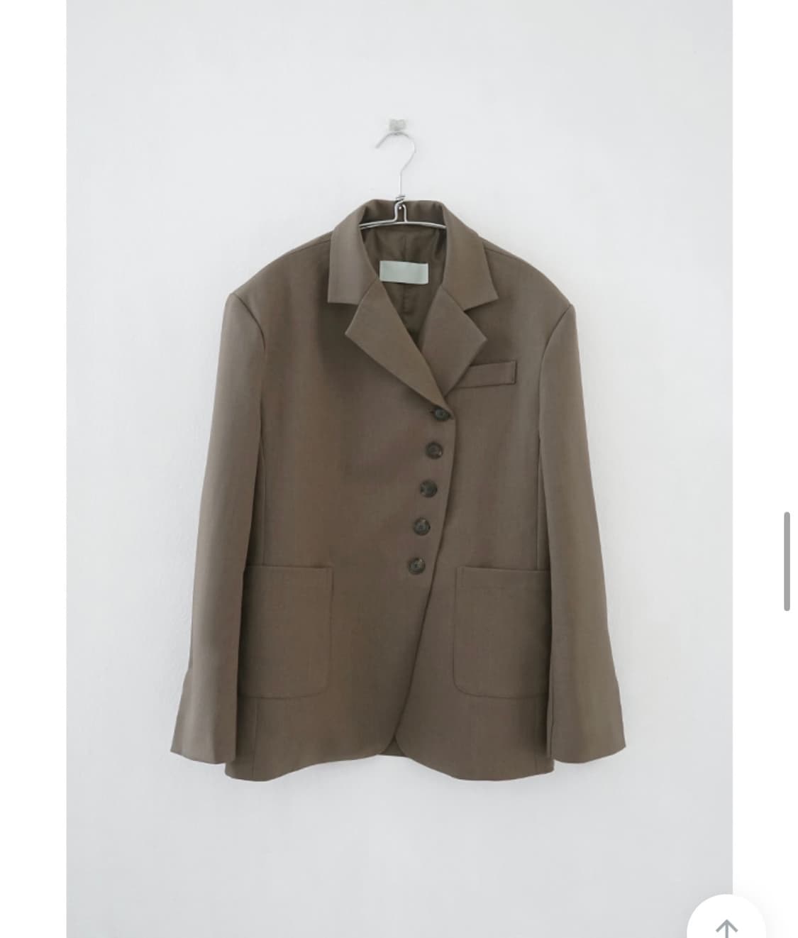 에프터먼데이 porter unbalance jacket 베이지 상품이미지2