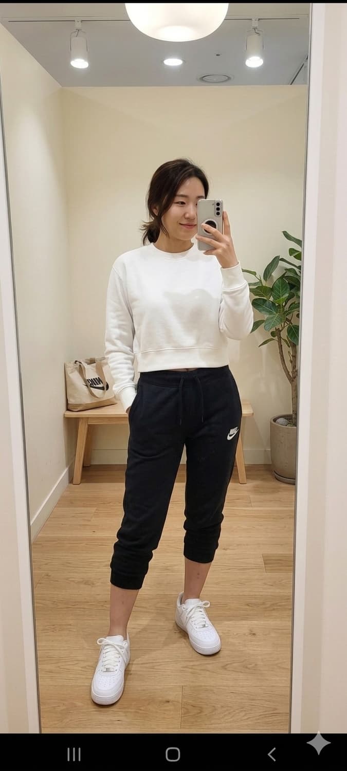 나이키 트레이닝 7부 조거 바지 25~26 상품이미지1