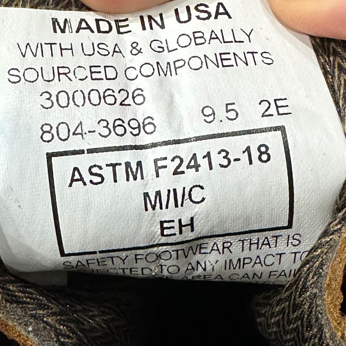 US9.5) 275 쏘로굿 부츠 1957 6인치 워터프루프 목토 스틸토 상품이미지8