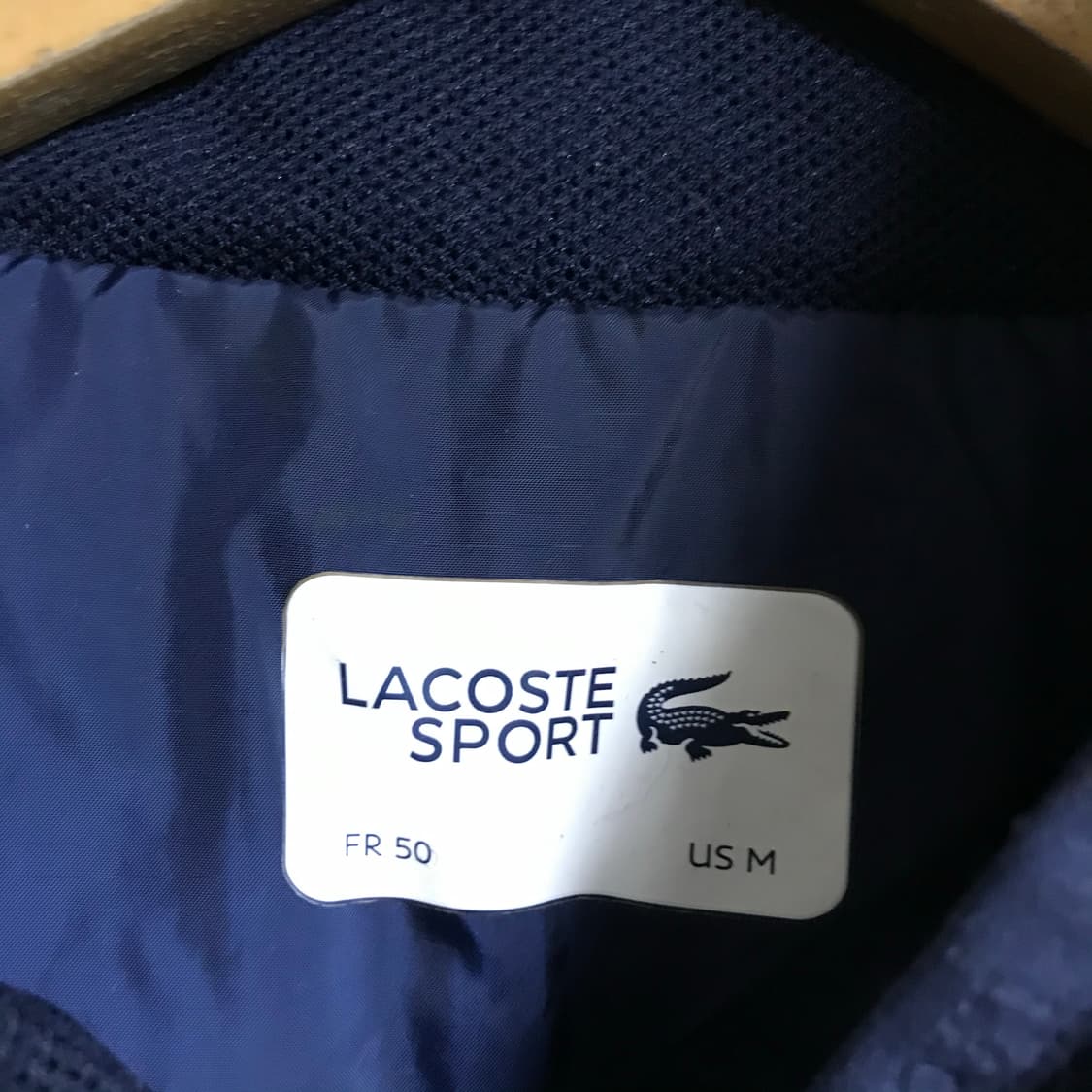 라코스테 네이비 신형라인 후디바막 상품이미지3