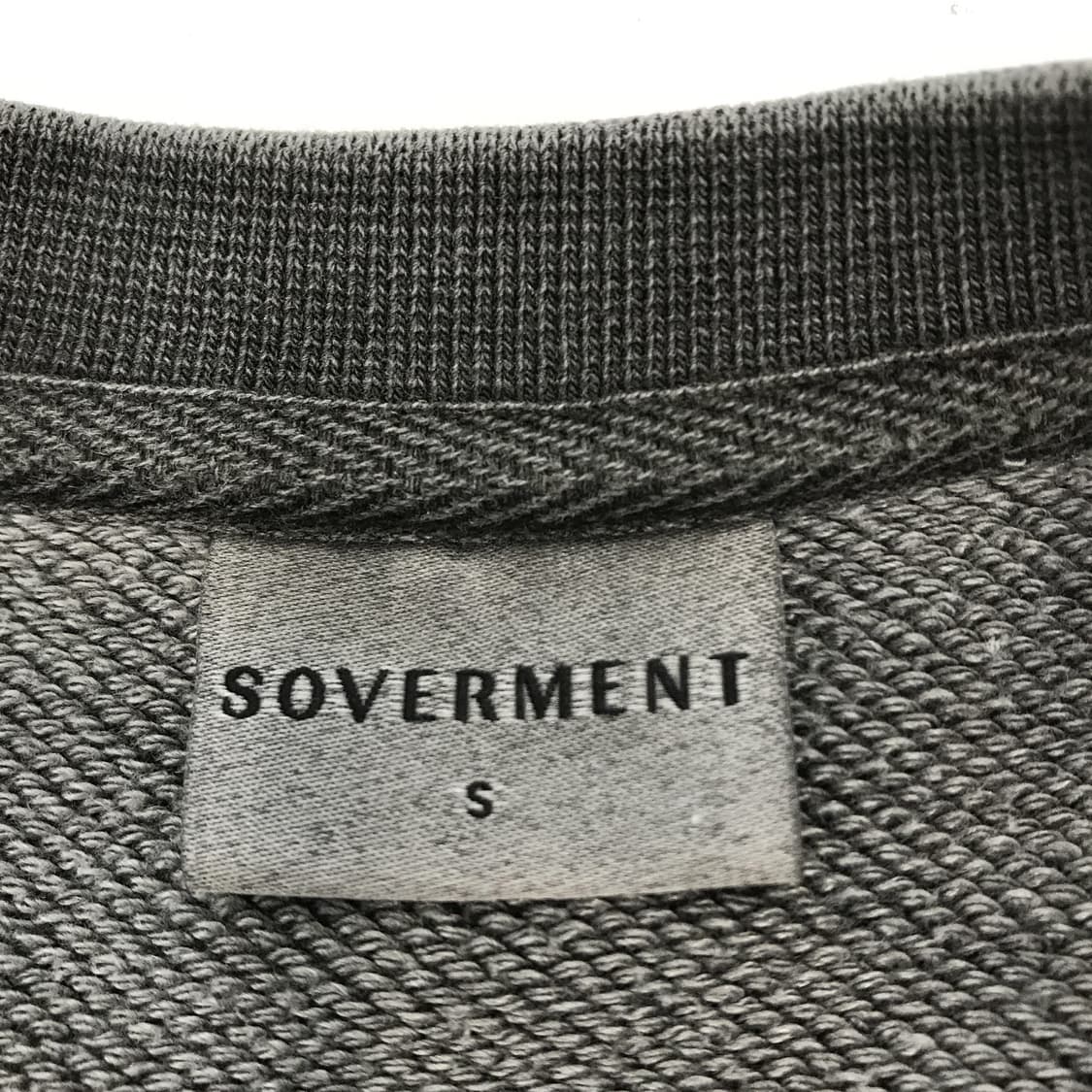 소버먼트 피그먼트 980g 스웻셔츠 [S사이즈] 상품이미지4