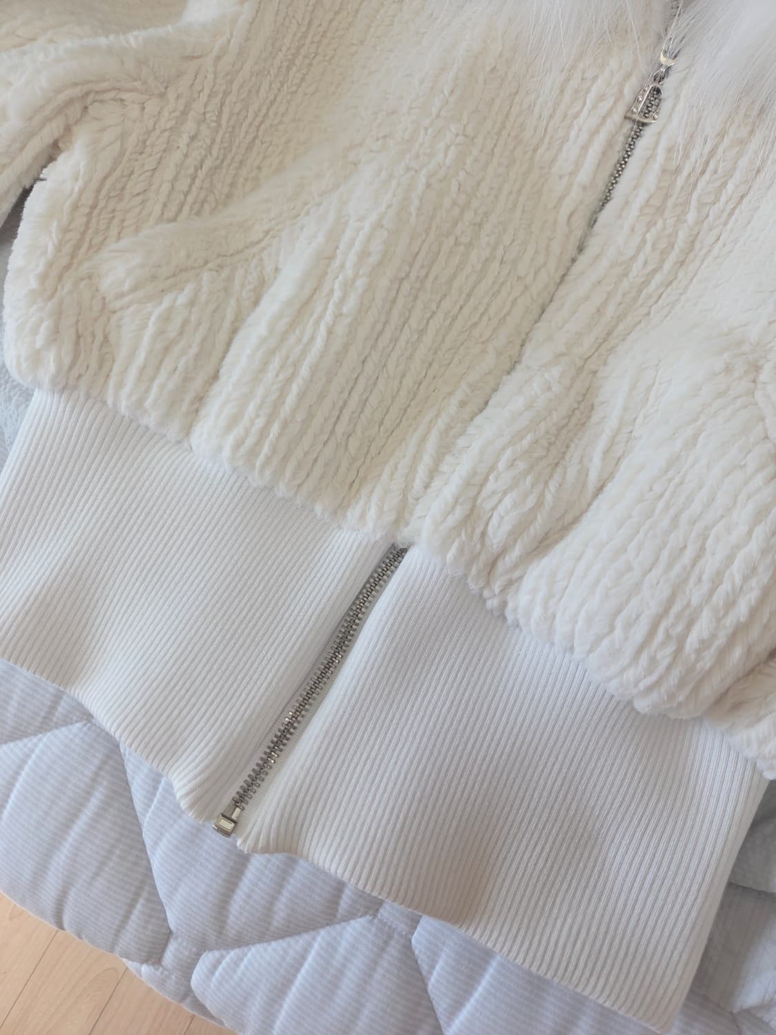 드라이로즈 스노우 플레이크 후드집업 상품이미지5