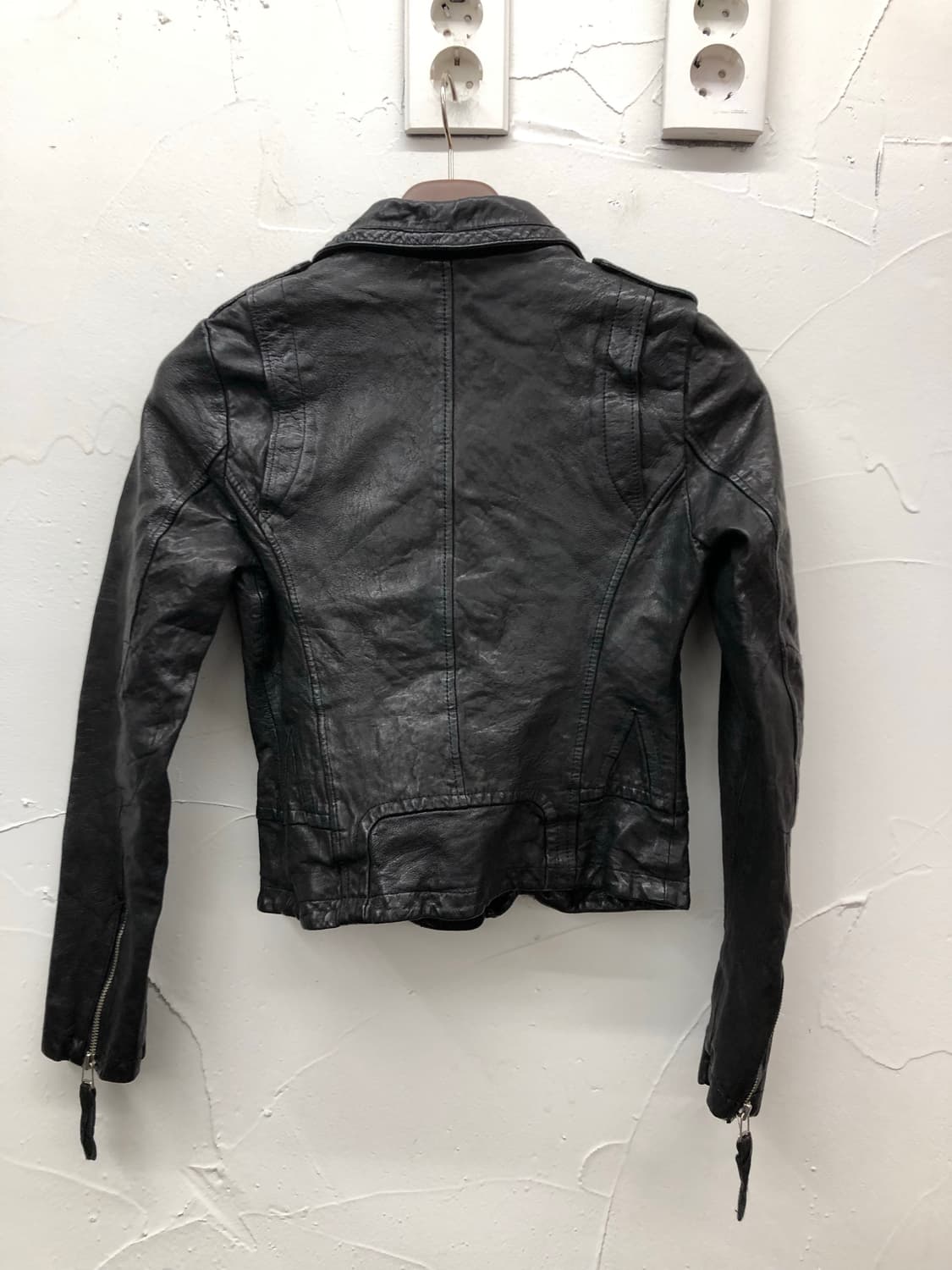 양가죽 라이더 자켓 상품이미지3