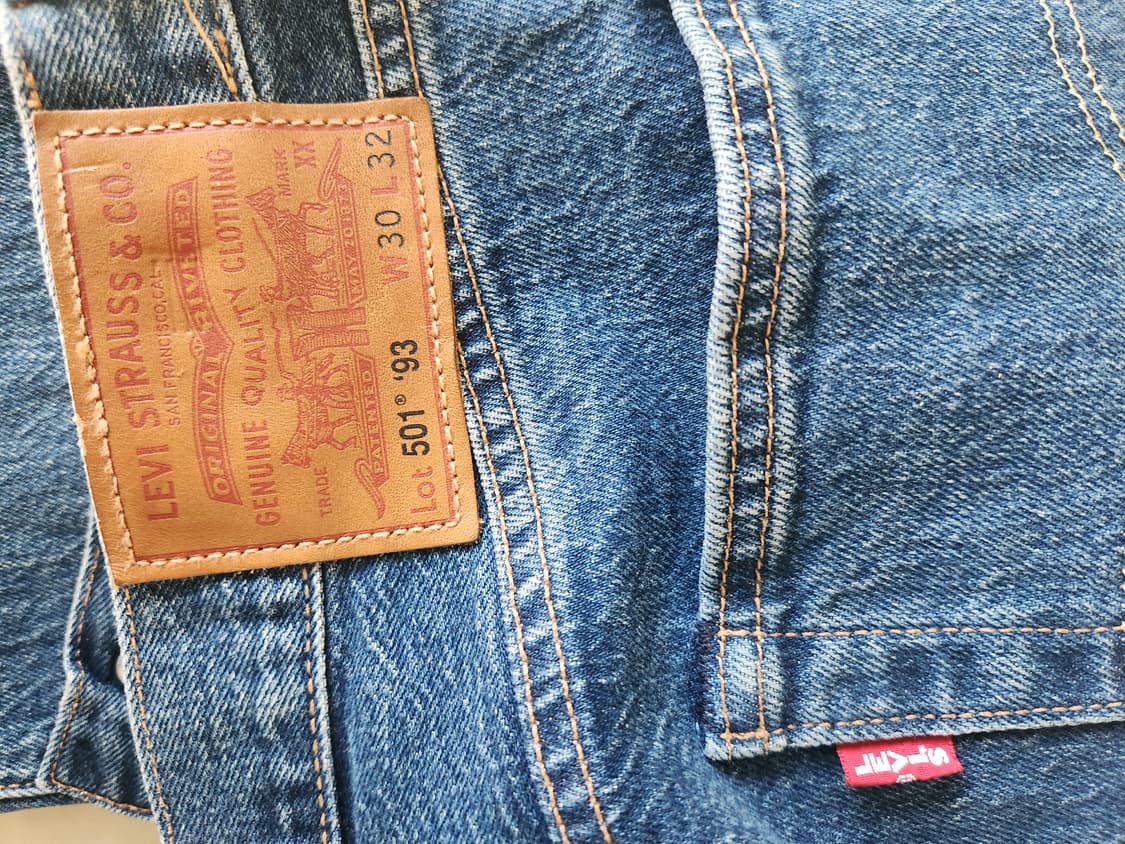 빅E프리미엄 리바이스 501 청바지 W30 상품이미지4