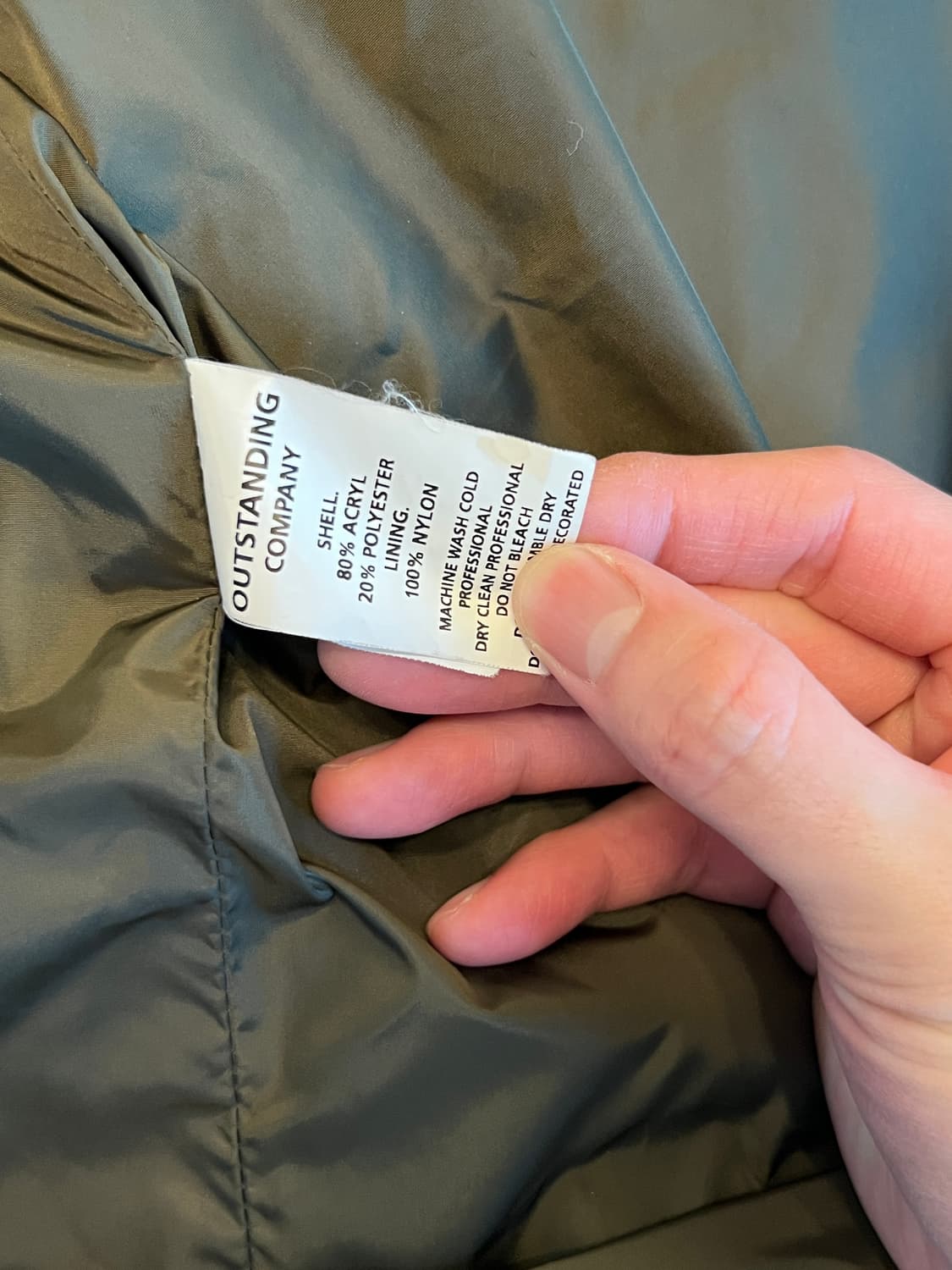 아웃스탠딩 보아 후리스 자켓 L  상품이미지4