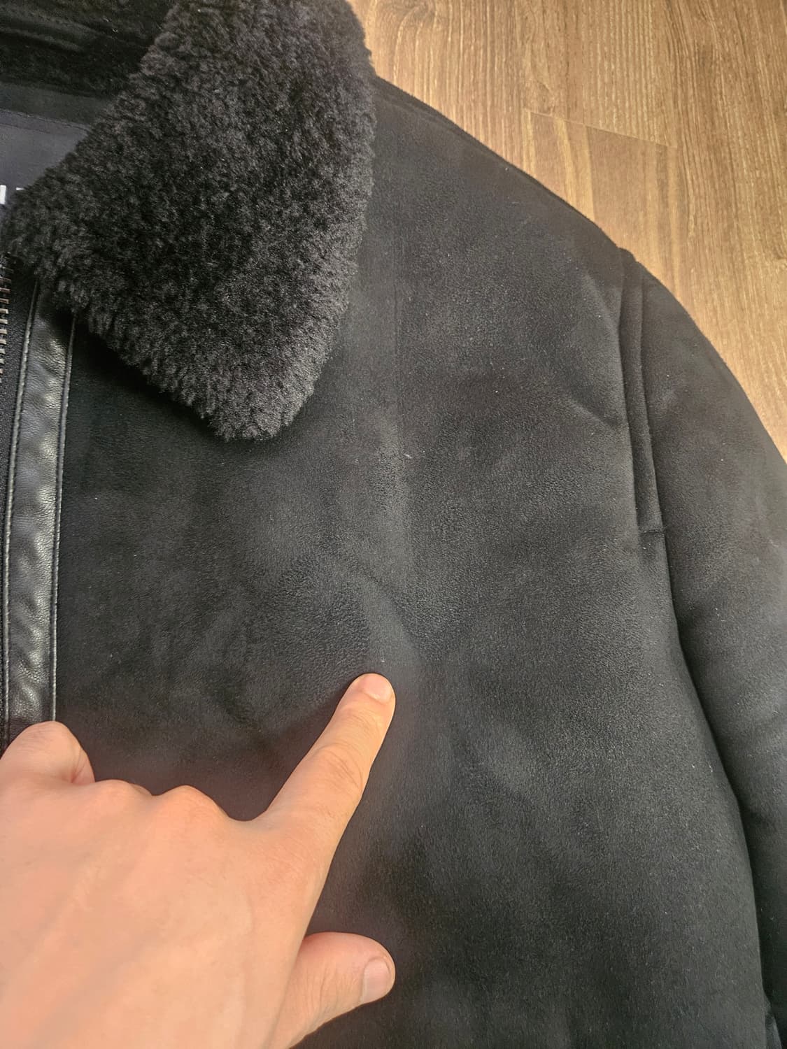 (S)DKNY 양털 무스탕자켓 상품이미지7