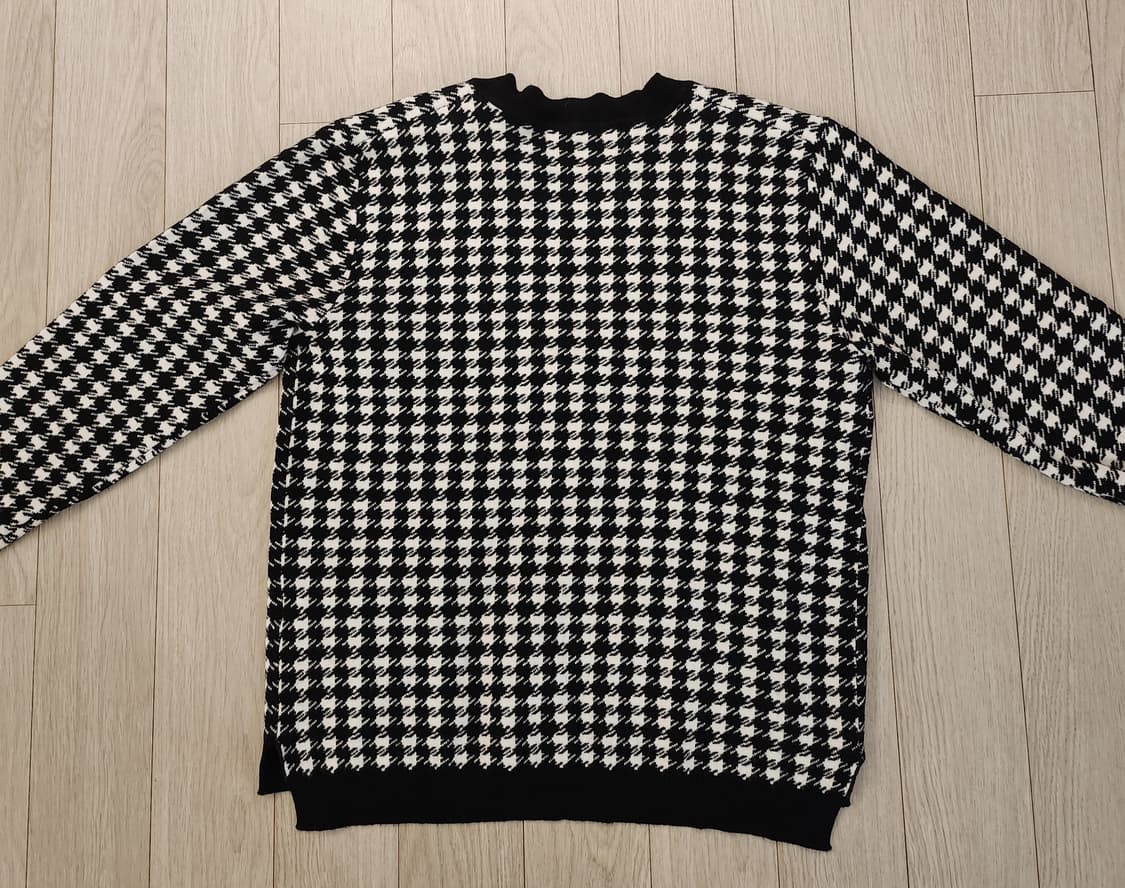 칼 라거펠트 하운드투스 패턴 가디건 상품이미지4