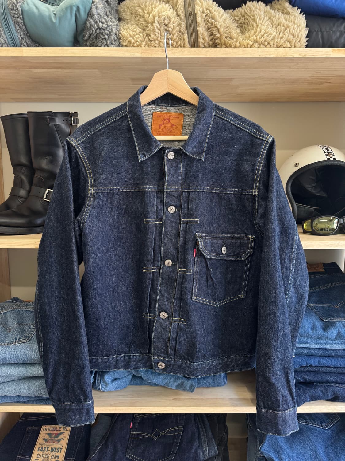 제라도 407EXX 데님 자켓 상품이미지1