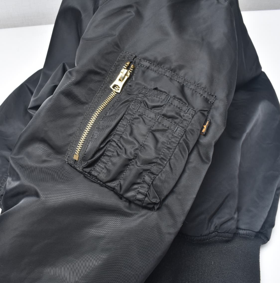 알파 인더스트리 MA-1 항공점퍼 플라이트 자켓 M  N0645 상품이미지6