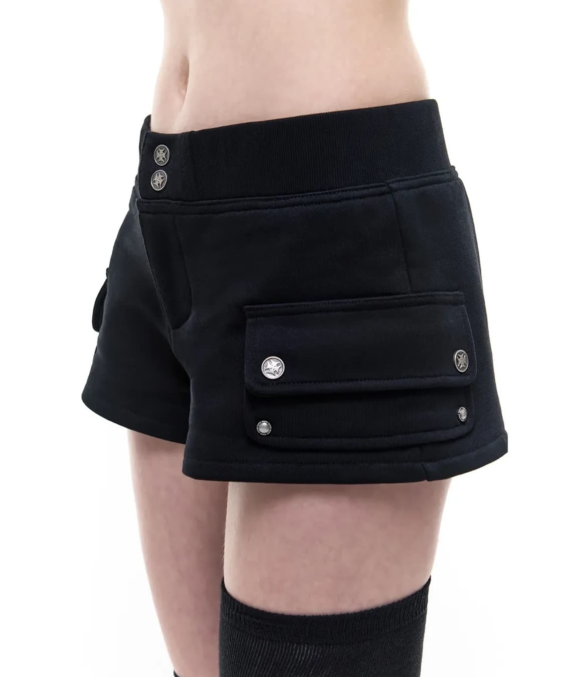 오퍼스 0012 마이크로 카고 숏팬츠 반바지 블랙 M 상품이미지5