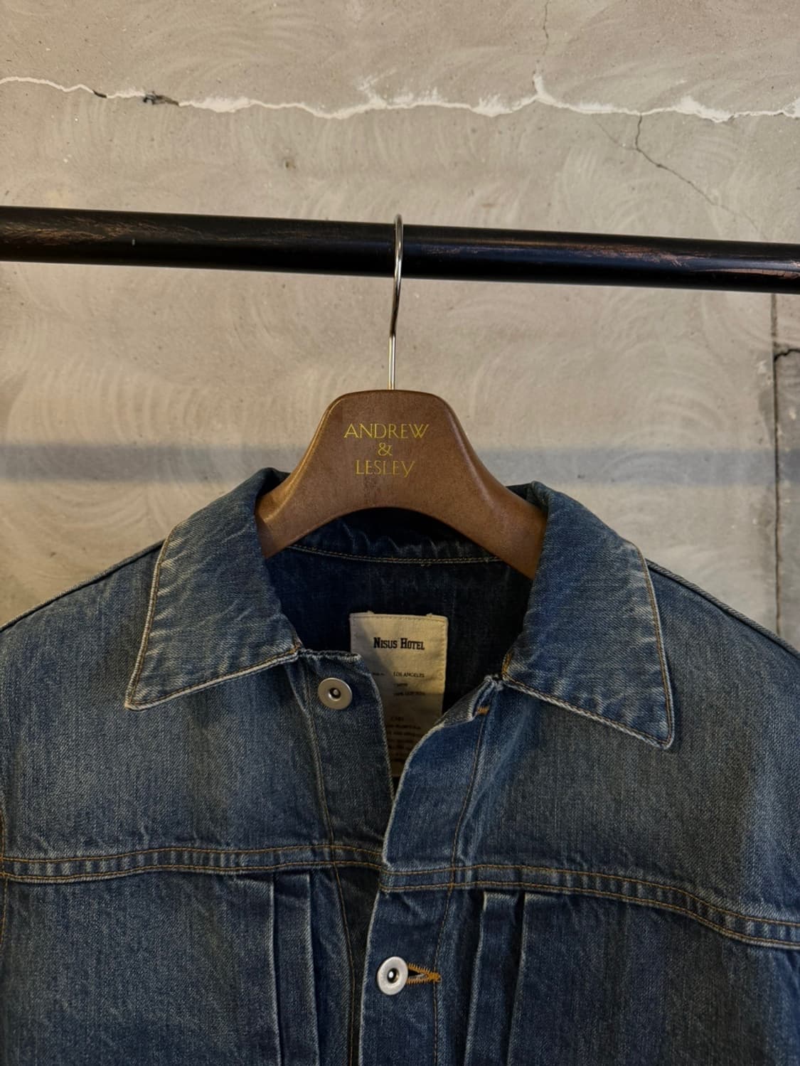 니서스 호텔 데님 트러커 자켓 100 상품이미지3