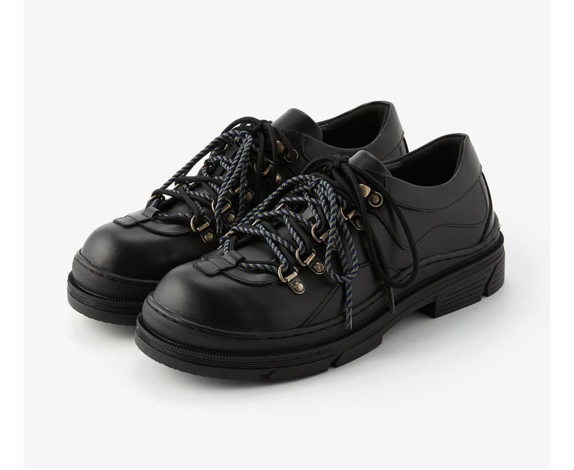 새상품(43)로맨틱무브 스모크 하이킹 슈즈 오일블랙 상품이미지5