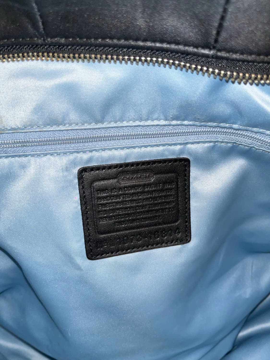 Coach allblack shoulder bag 상품이미지8