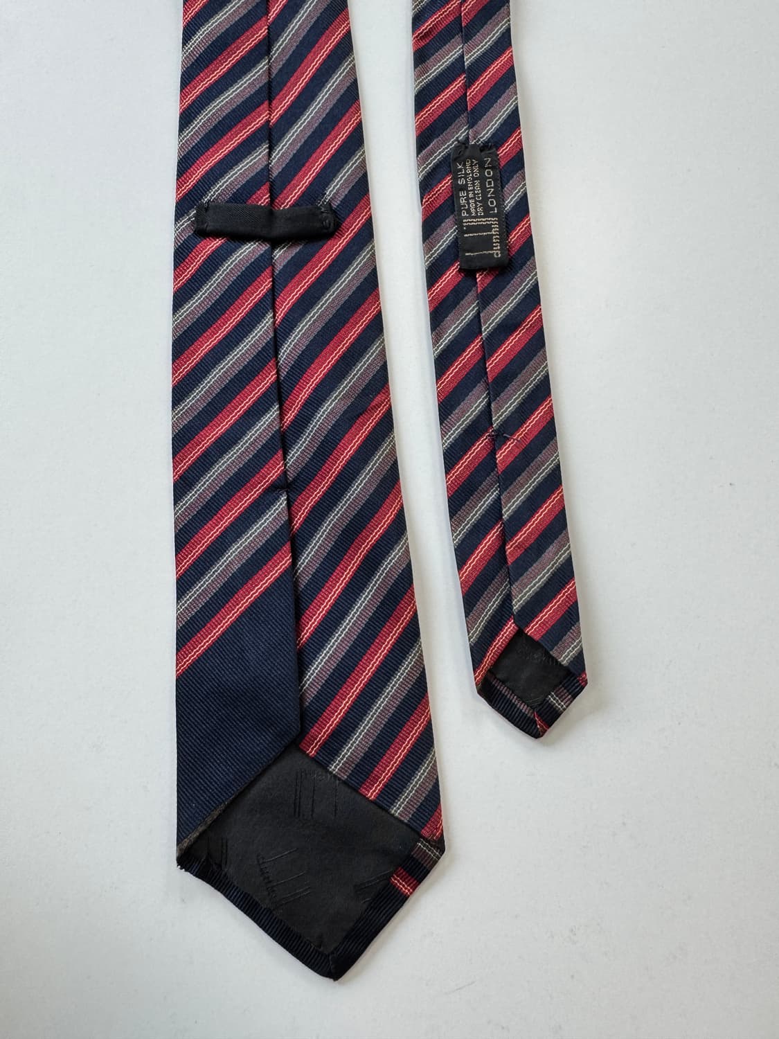 던힐(Dunhill) 실크 넥타이 7.7cm 상품이미지5
