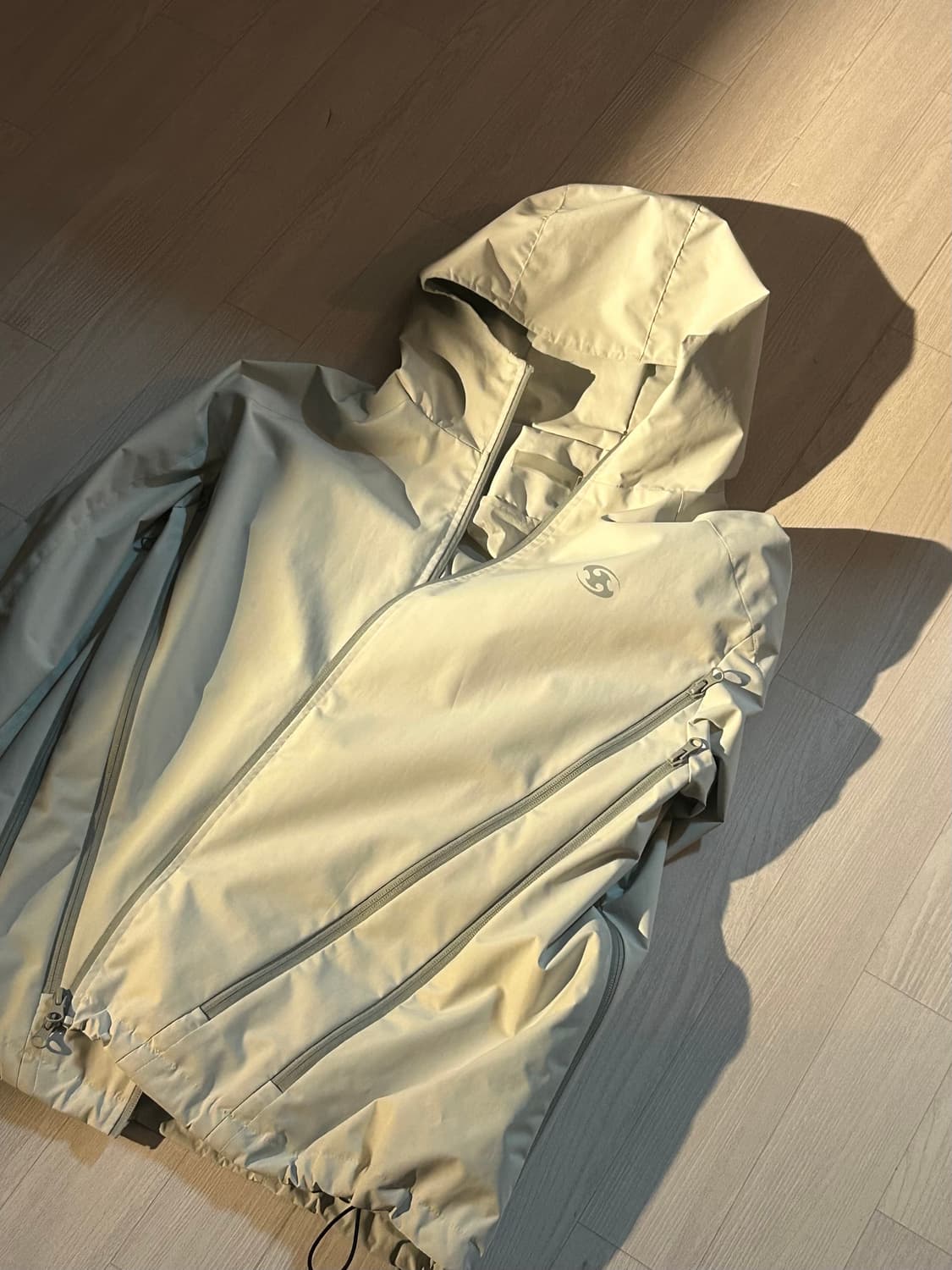 산산기어 지퍼자켓 오프화이트 상품이미지1